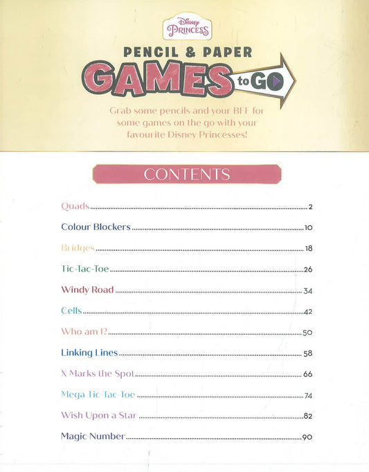 Disney Princess Games to Go