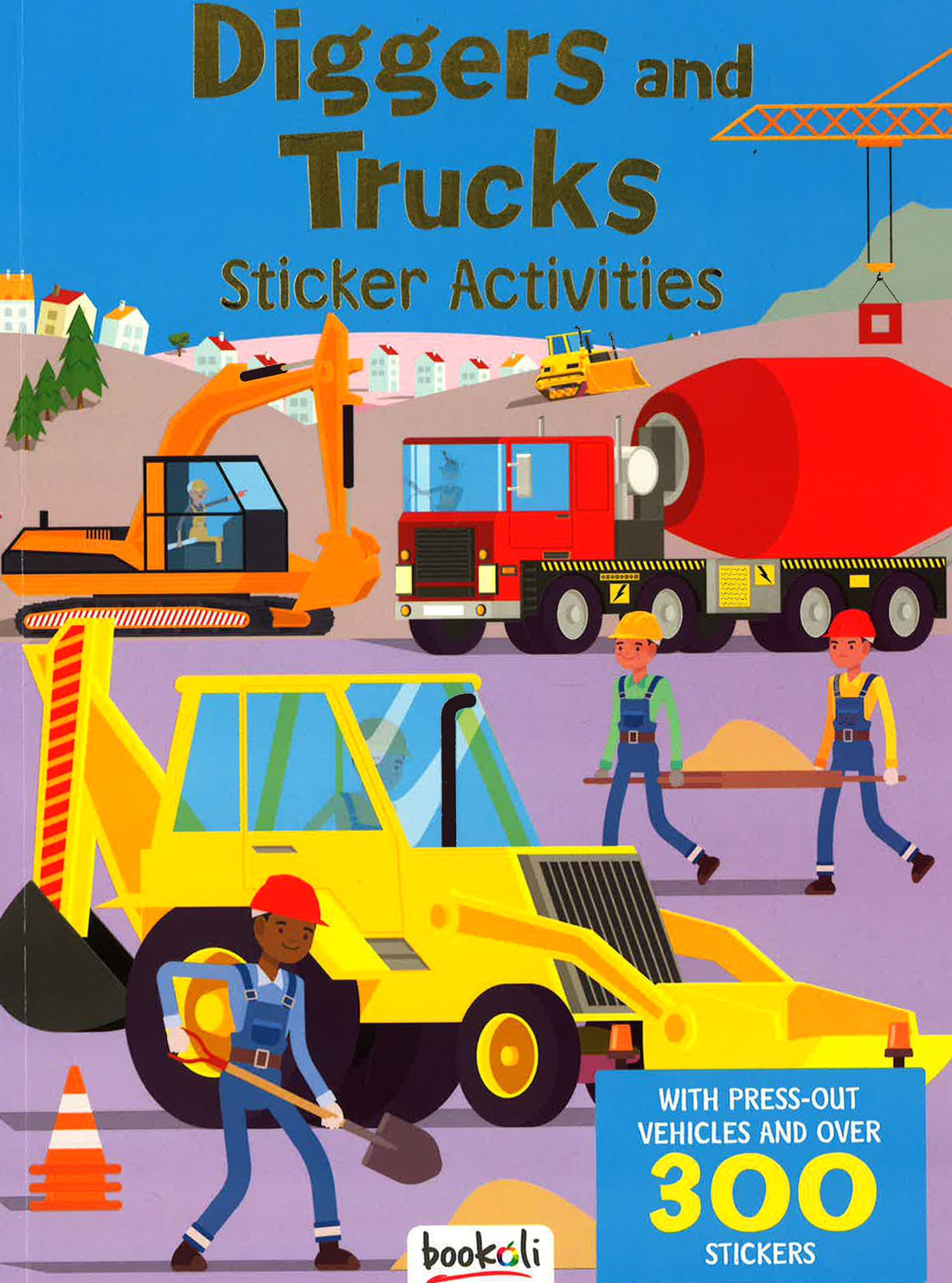 Diggers and Trucks Sticker Activities