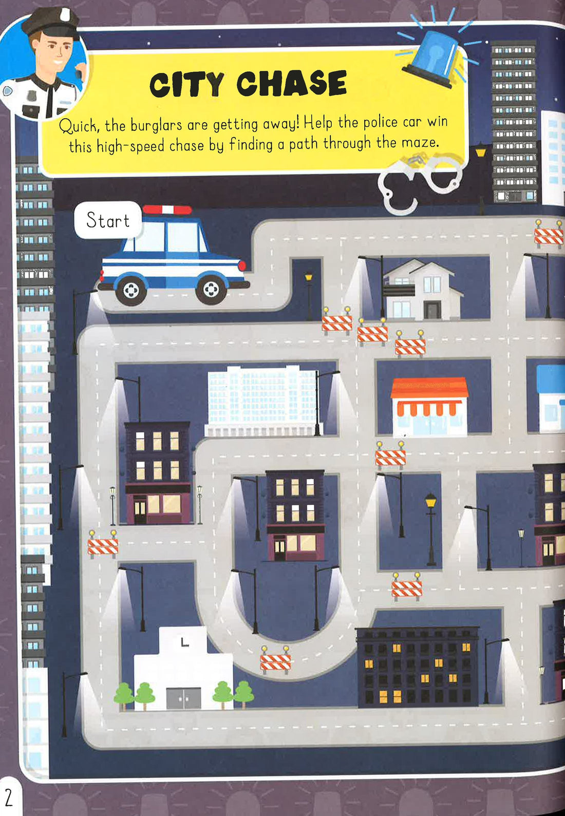Emergency Vehicles Sticker Activities