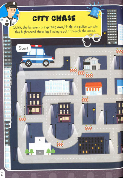 Emergency Vehicles Sticker Activities