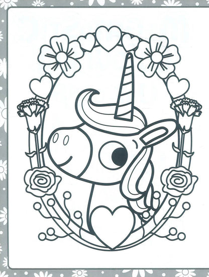 Megatastic Colouring Unicorns
