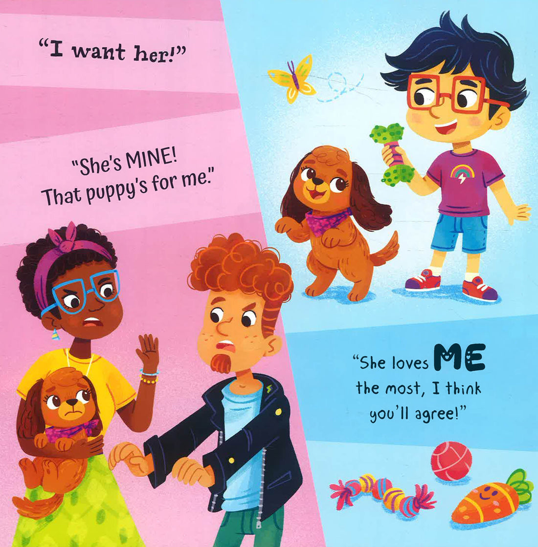 Wanted Puppy – interior spread page 3