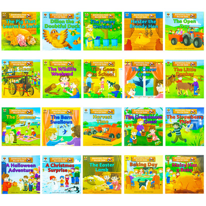 Adventures From Hilltop Farm 20 Books Collection Set