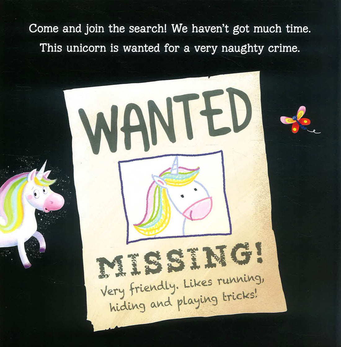 Wanted Unicorn – interior spread page 1