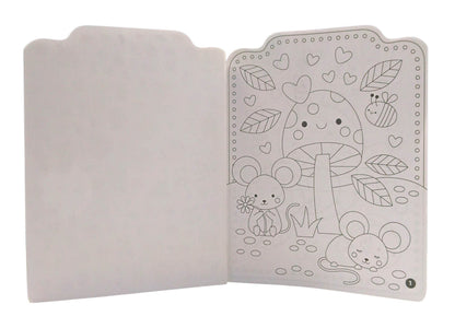 Kawaii I Love Colouring Book