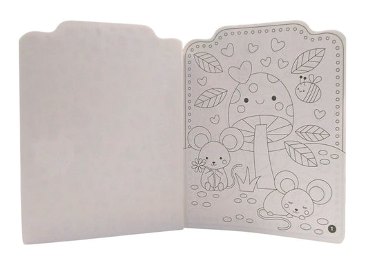Kawaii I Love Colouring Book