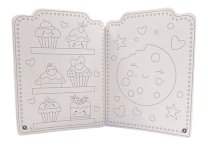 Kawaii I Love Colouring Book