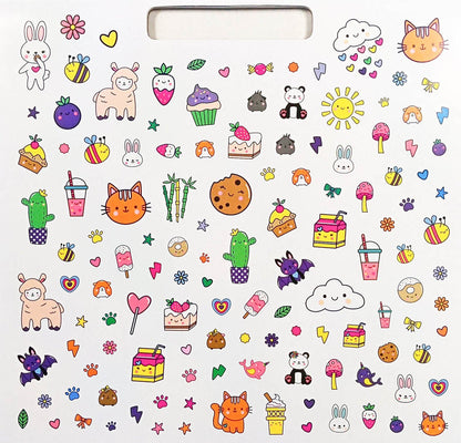 Kawaii I Love Colouring Pad
