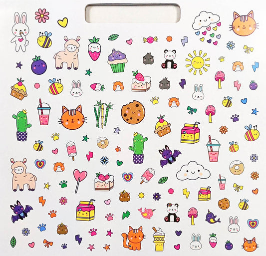 Kawaii I Love Colouring Pad