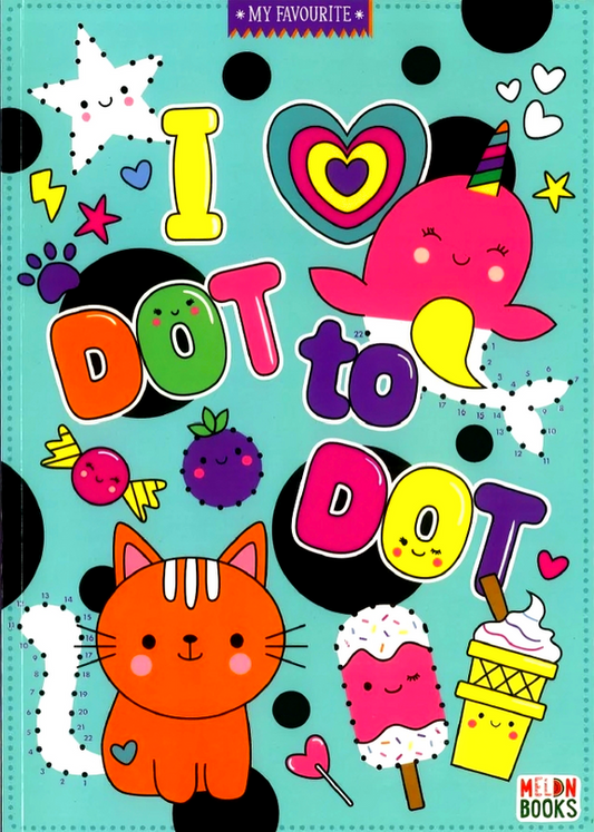 Kawaii I Love Dot to Dot