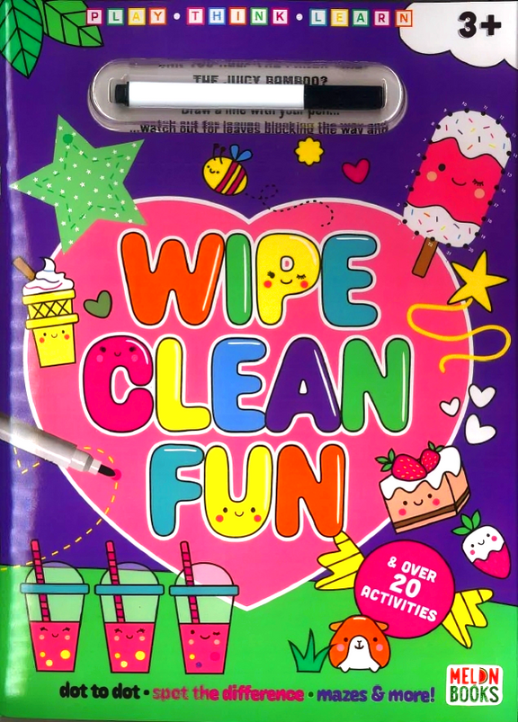 Kawaii Wipe Clean Fun