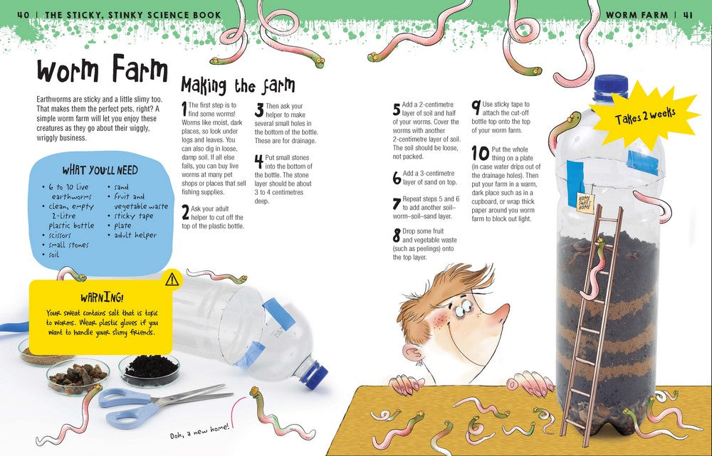The Sticky Stinky Science Book