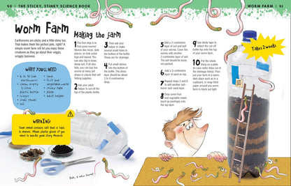 The Sticky Stinky Science Book