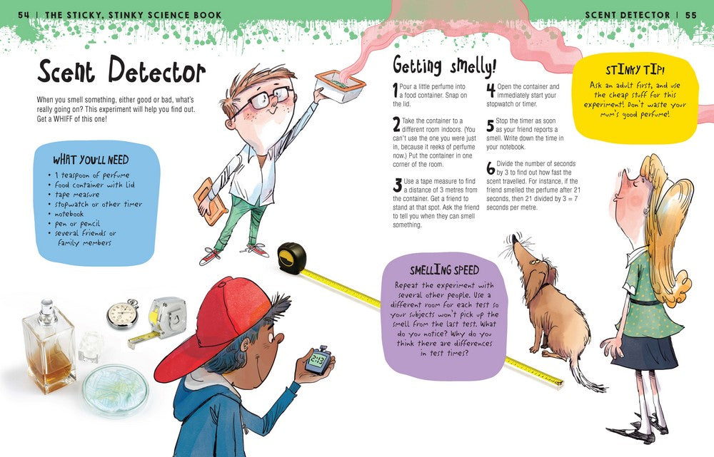 The Sticky Stinky Science Book