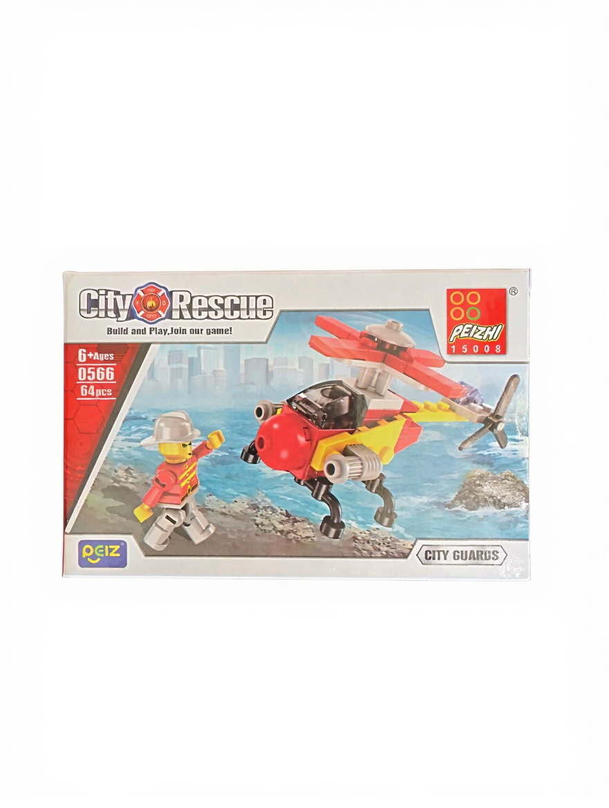 Mini City Rescue Building Blocks – product detail 4