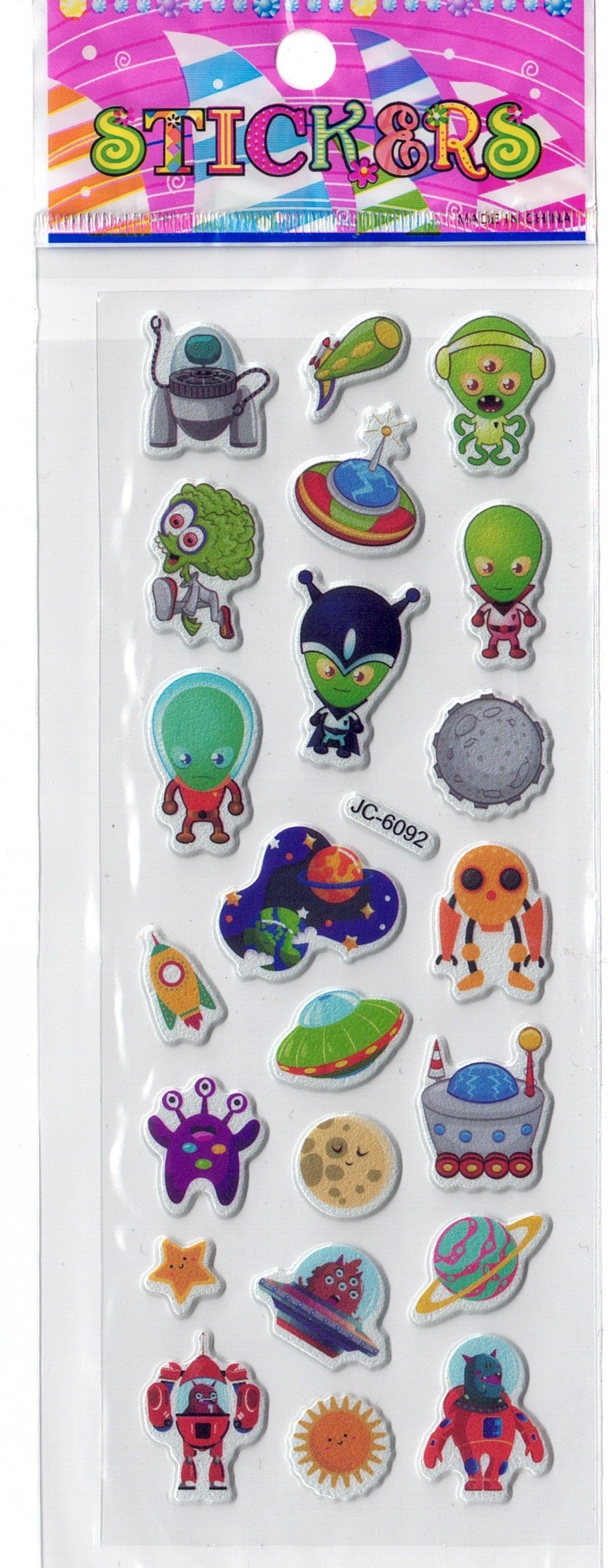 Space Stickers - Set 2