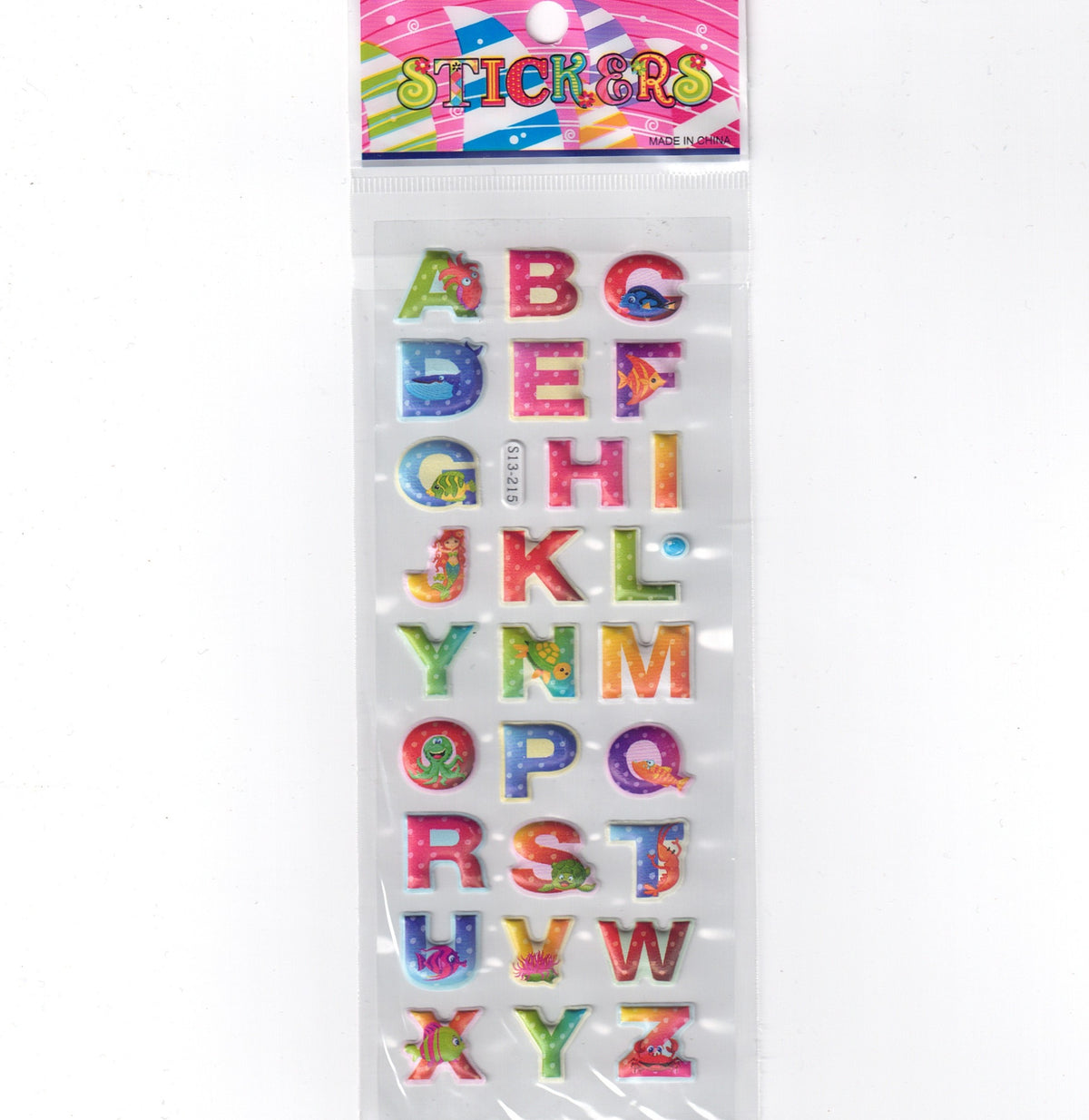 Alphabet Stickers - Set 5