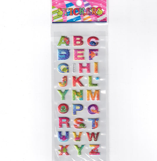 Alphabet Stickers - Set 5