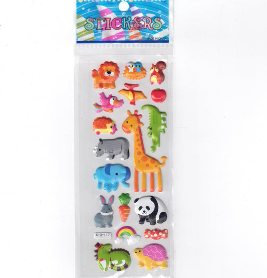 Animal Stickers - Set 17