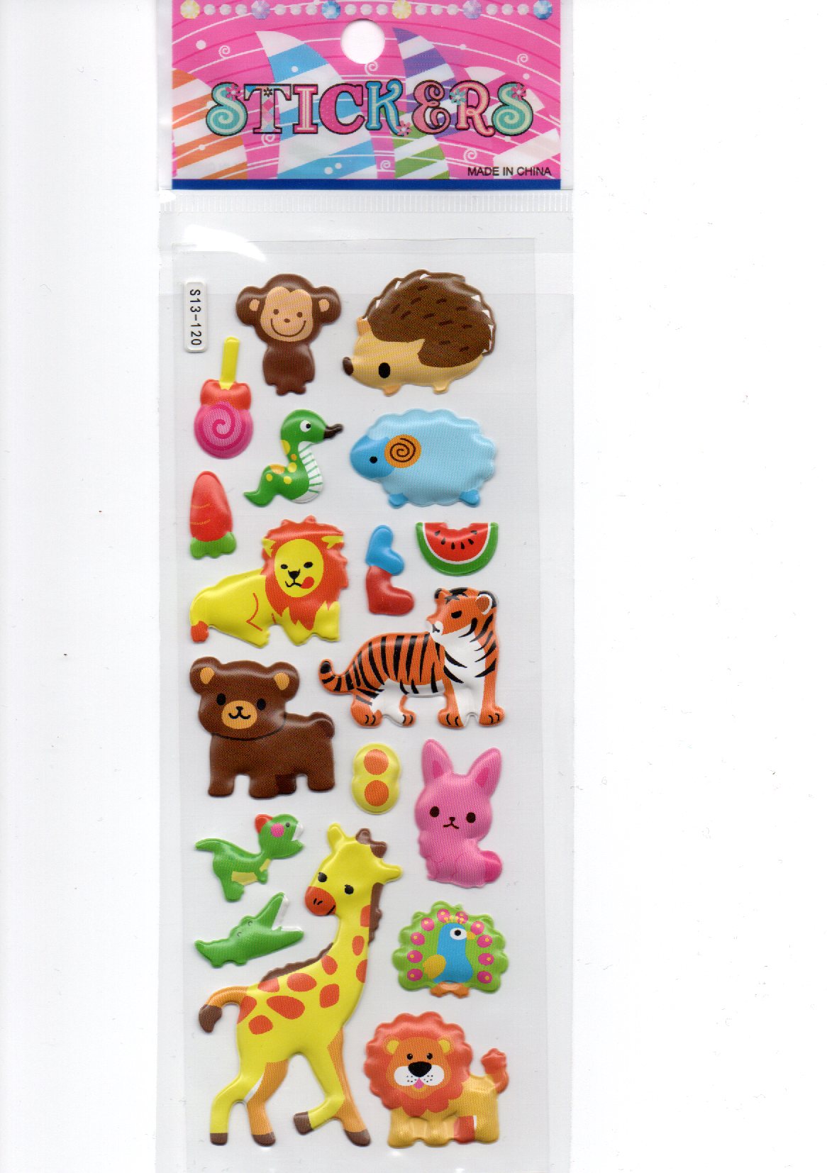 Animal Stickers - Set 12