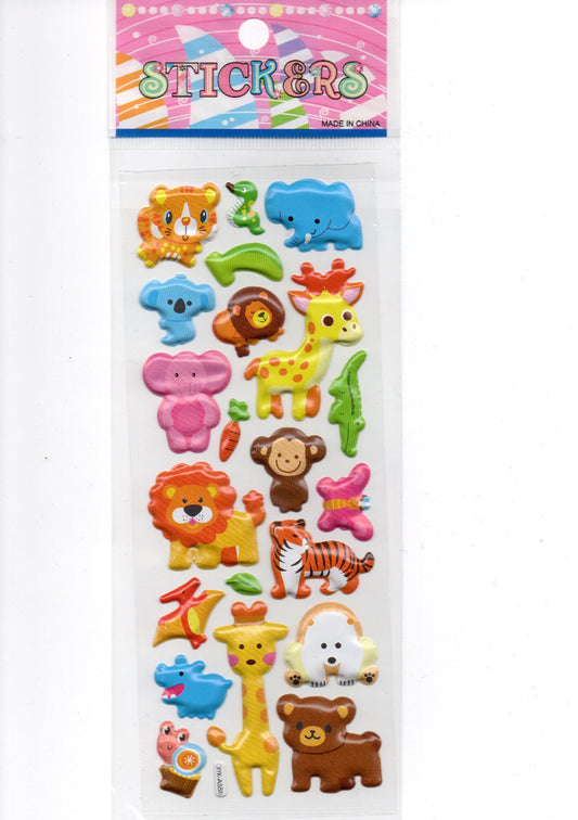 Animal Stickers - Set 3