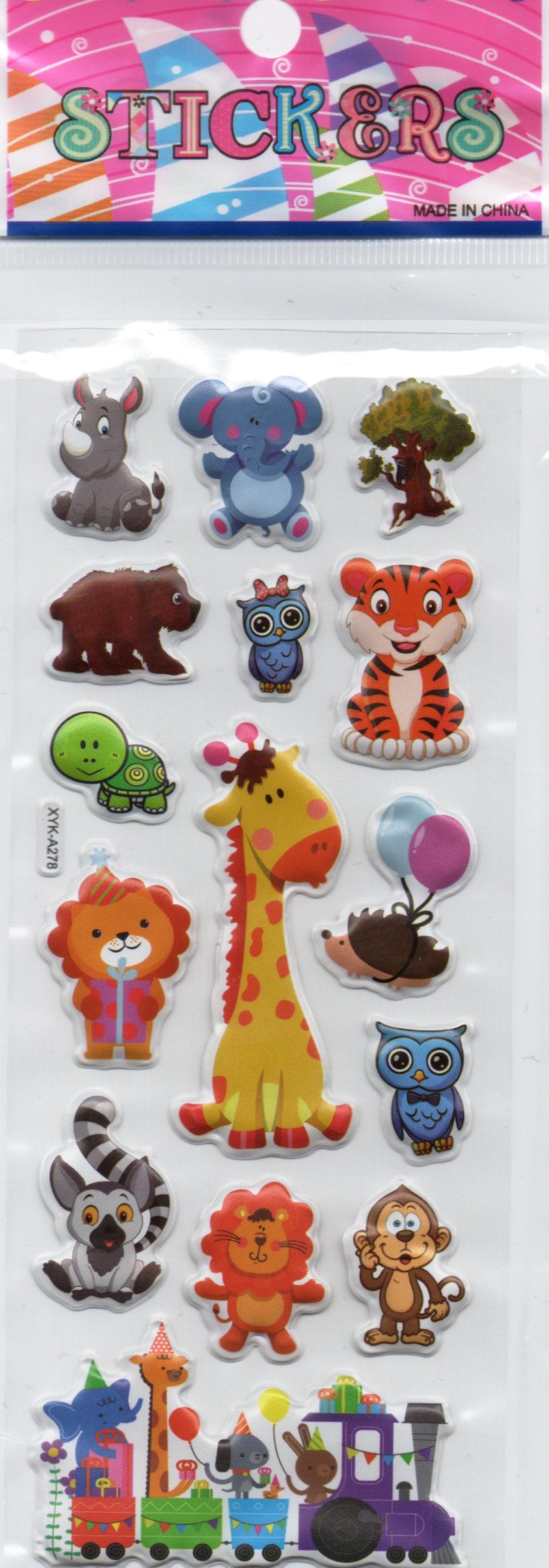 Animal Stickers - Set 4