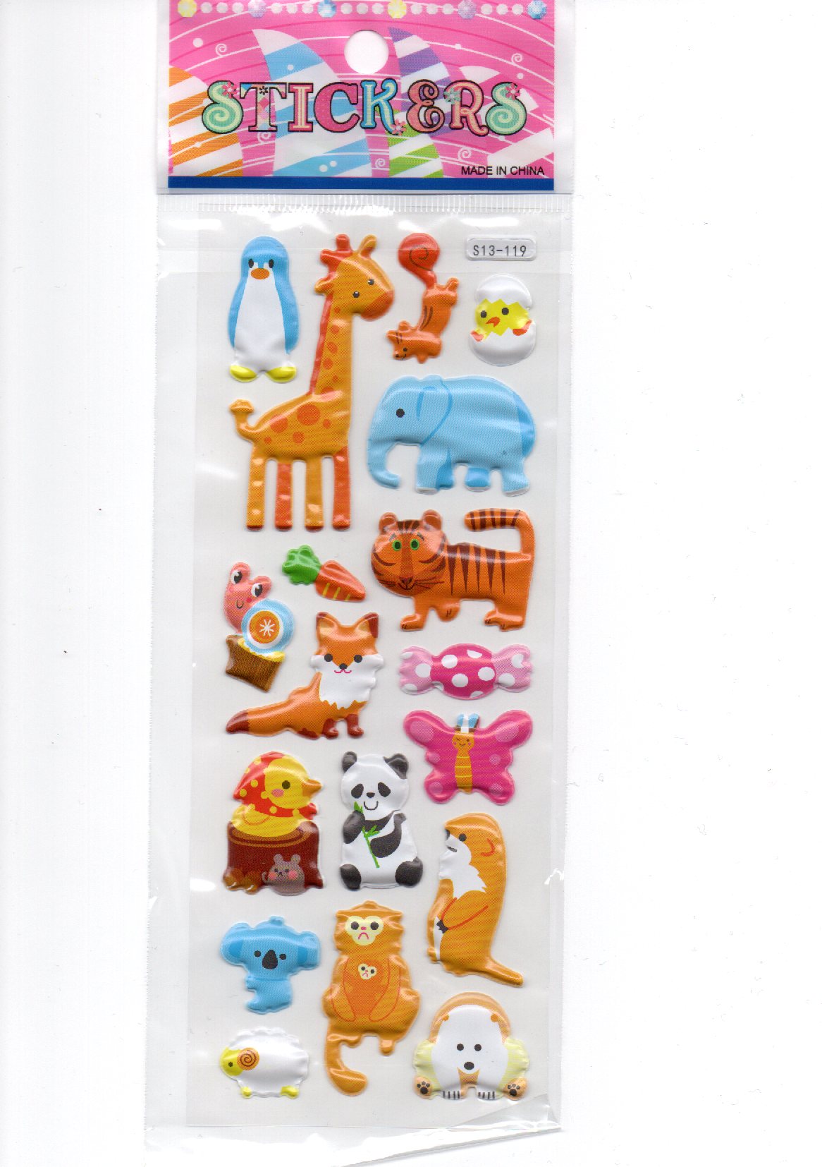 Animal Stickers - Set 7