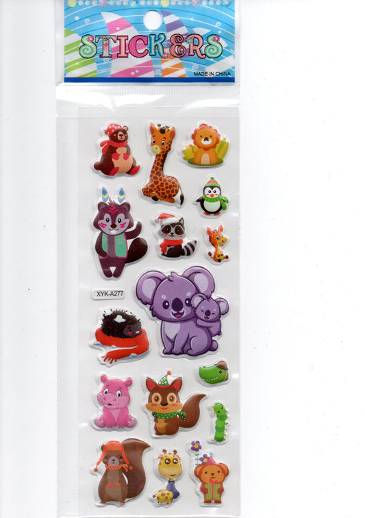 Animal Stickers - Set 8