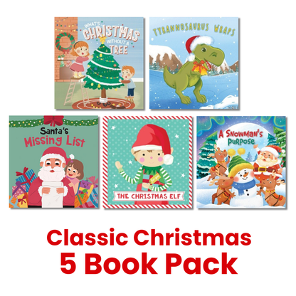 Classic Christmas Picture Book Collection – 5 book pack for early learning centres ages 2–6