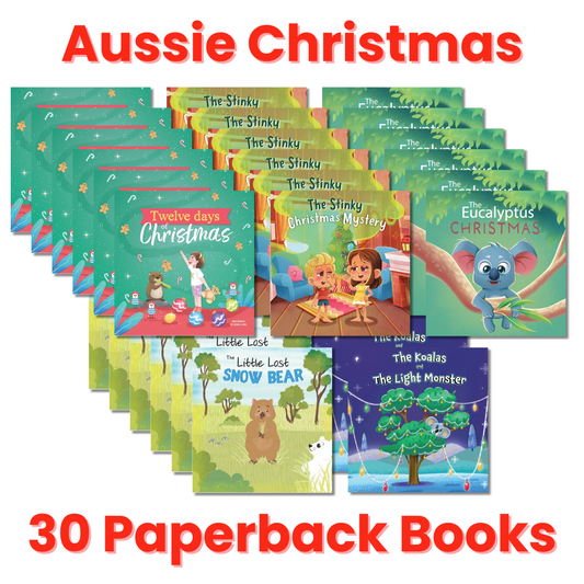Aussie Christmas PAPERBACK 30 Book Pack