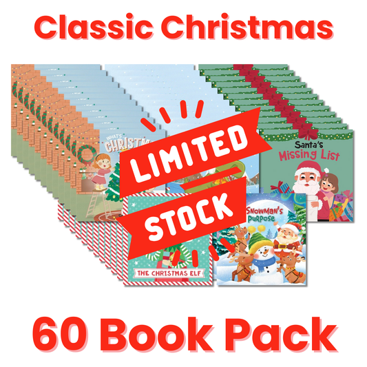 Classic Christmas 60 Book Pack for Early Learning (Ages 2-6)