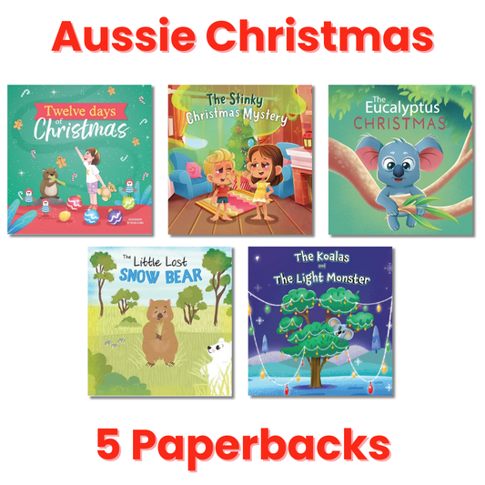 Aussie Christmas PAPERBACK Picture Book Collection - 5 Book Pack