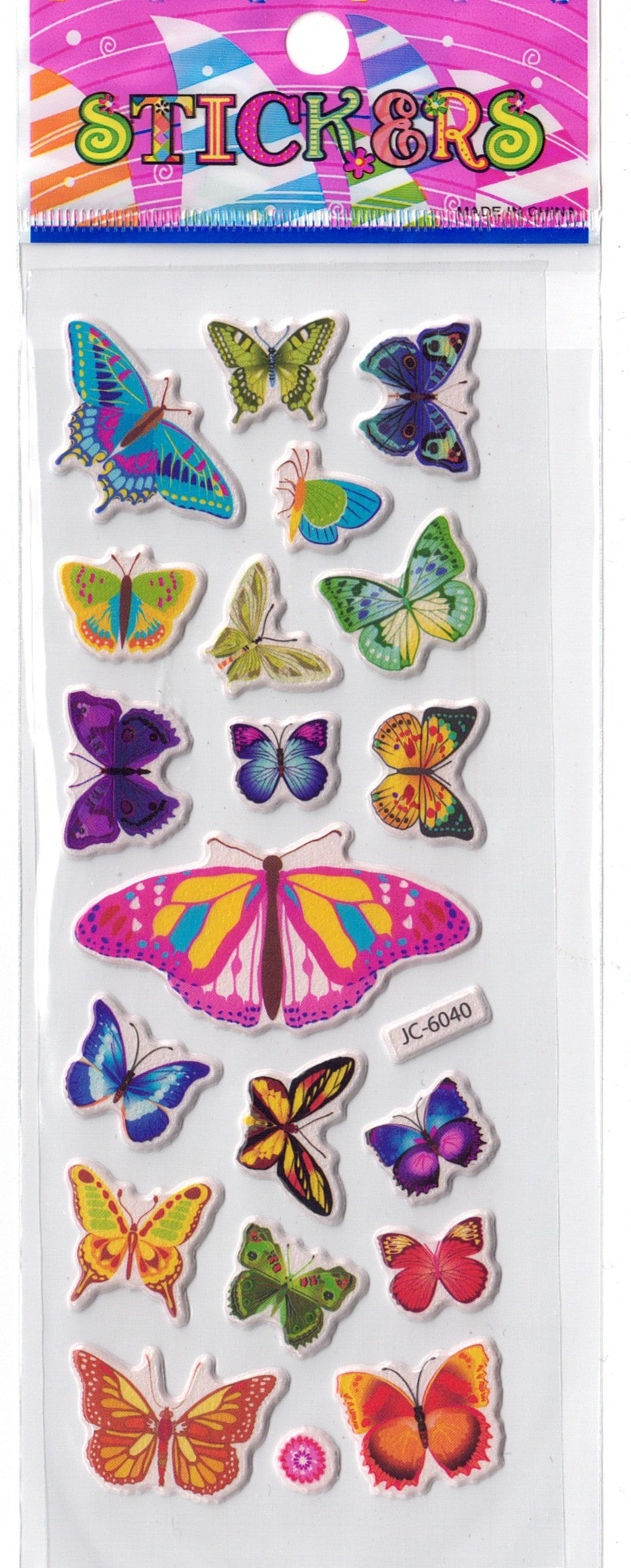 Butterfly Stickers - Set 6