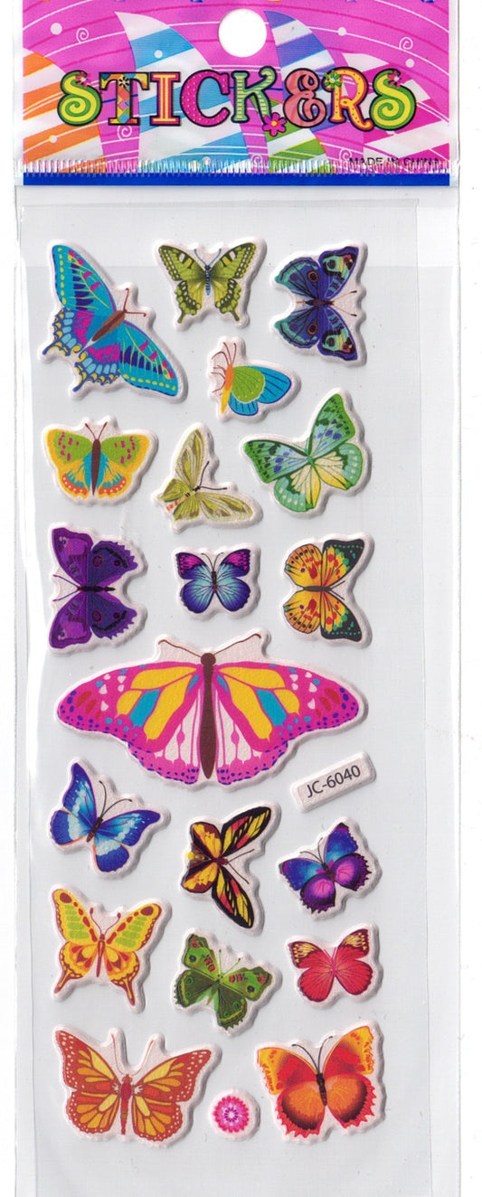 Butterfly Stickers - Set 6