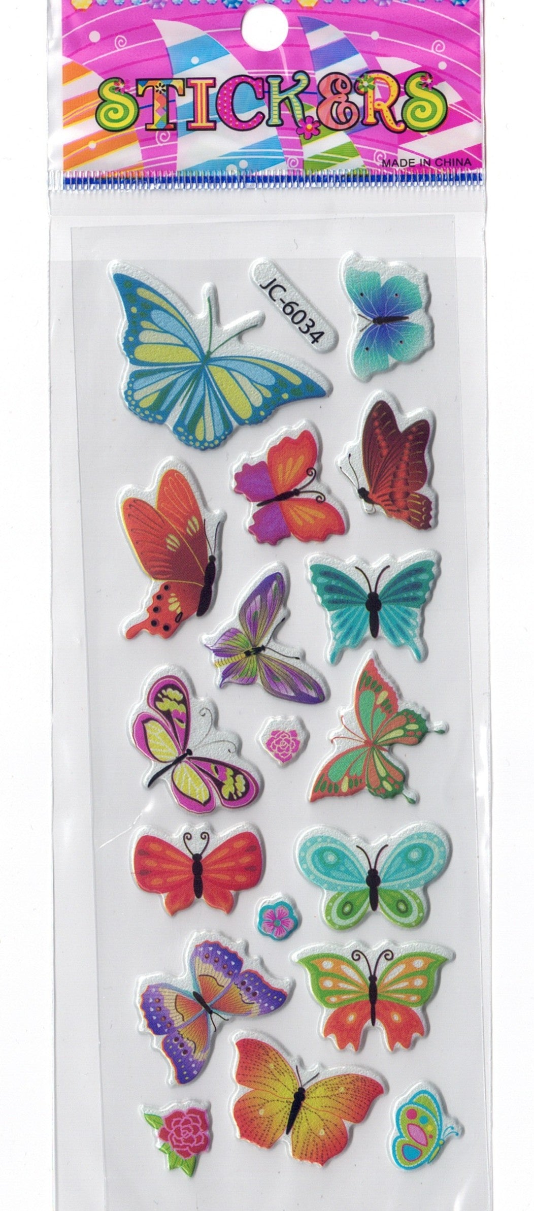 Butterfly Stickers - Set 7