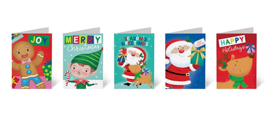 Cute Christmas Cards - Pack of 10