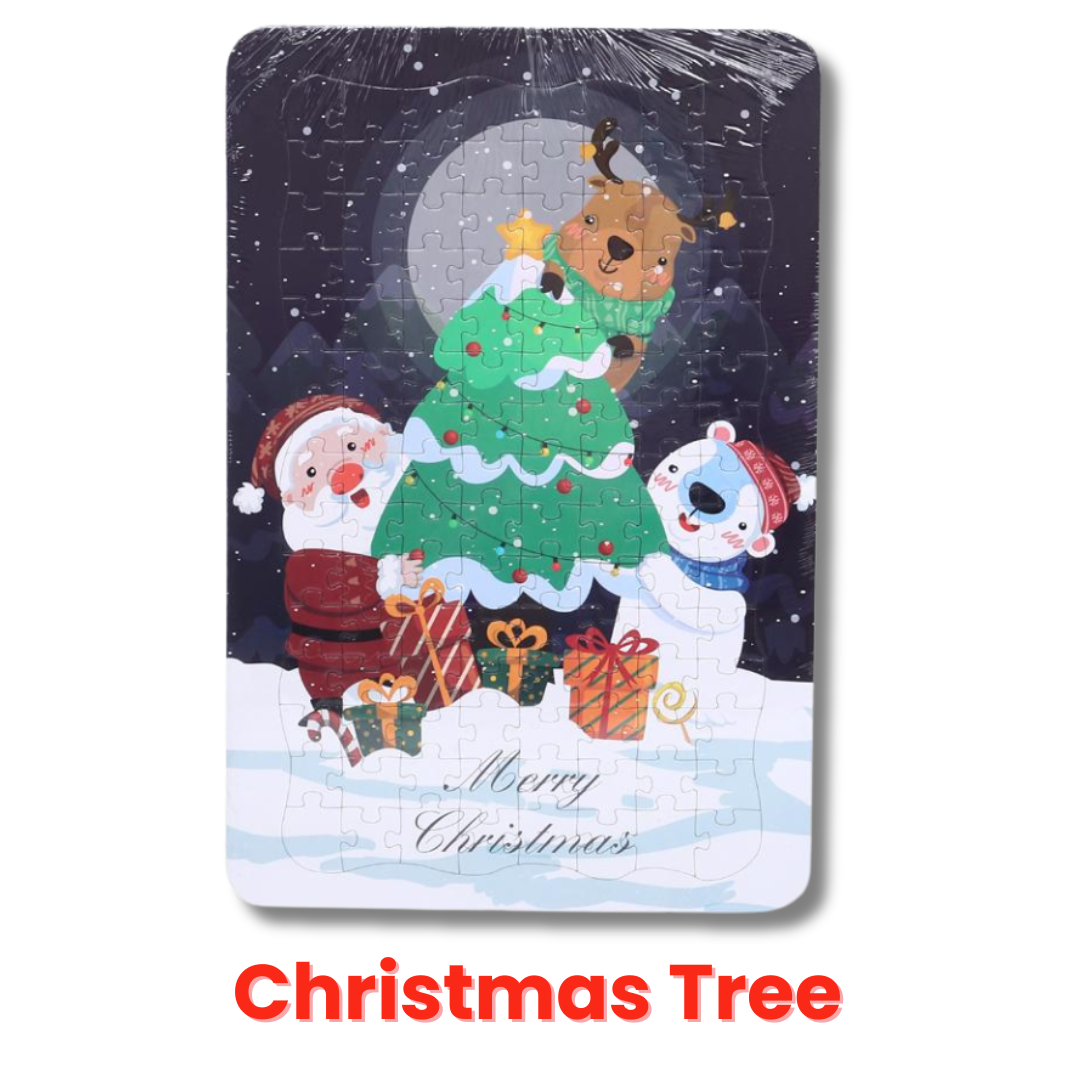 Christmas Puzzle 120pc Assorted Designs