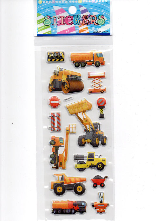 Construction Stickers - Set 1