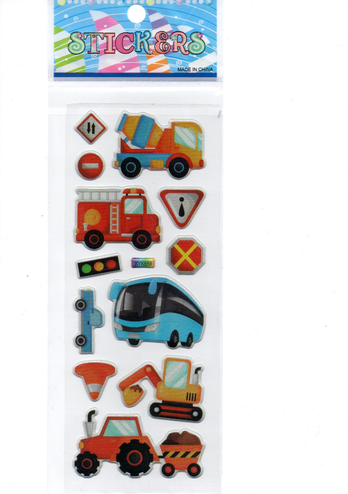 Construction Stickers - Set 10
