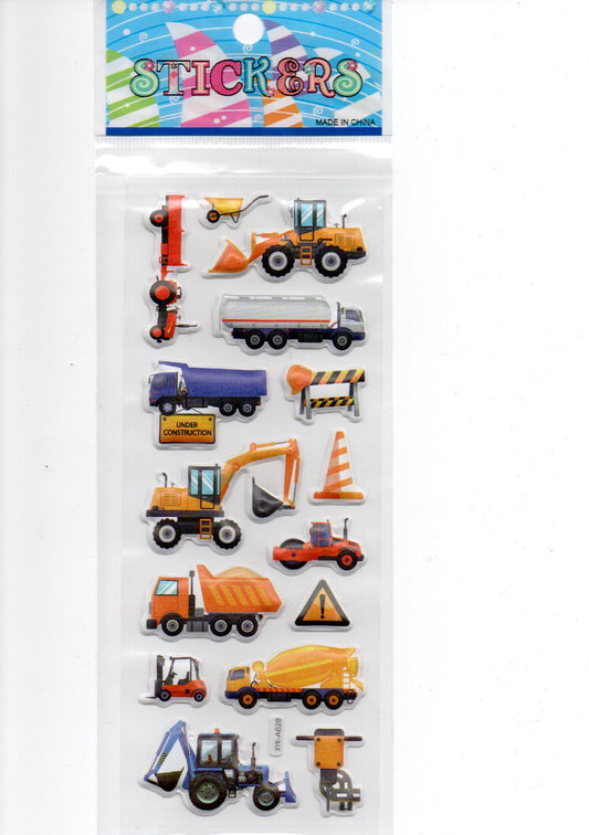 Construction Stickers - Set 2