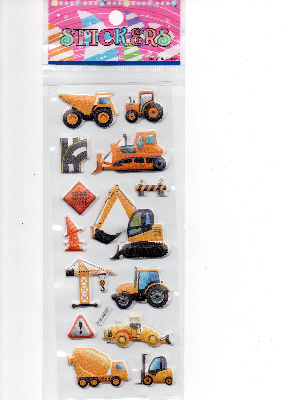 Construction Stickers - Set 4