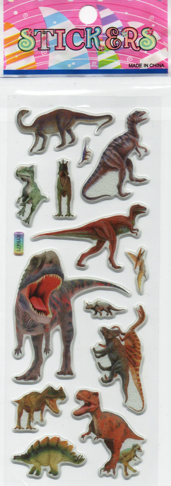 Dinosaur Stickers - Set 8 – Thinktastic