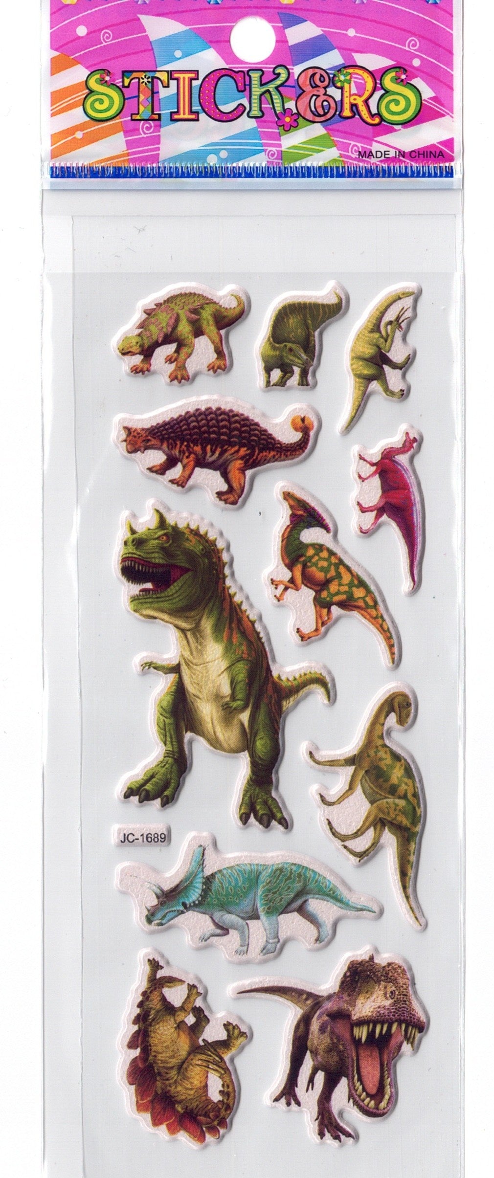 Dinosaur Stickers - Set 16