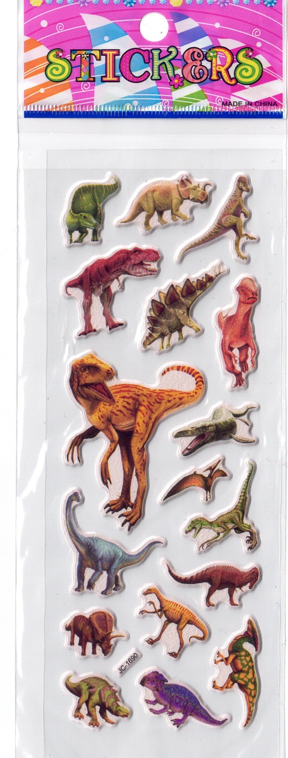 Dinosaur Stickers - Set 17