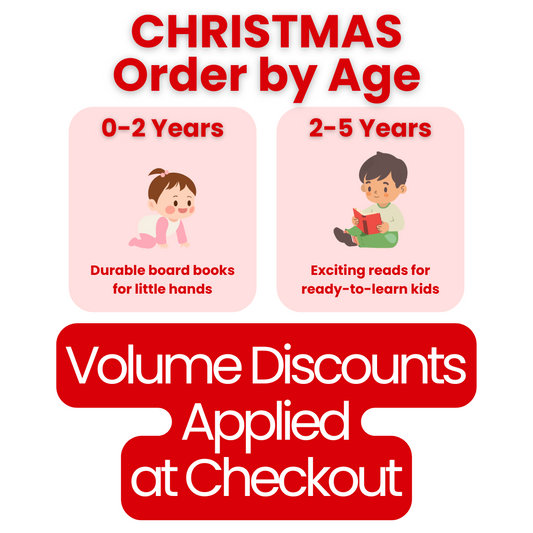 Christmas Easy Order Books – order by Age Group for your Centre
