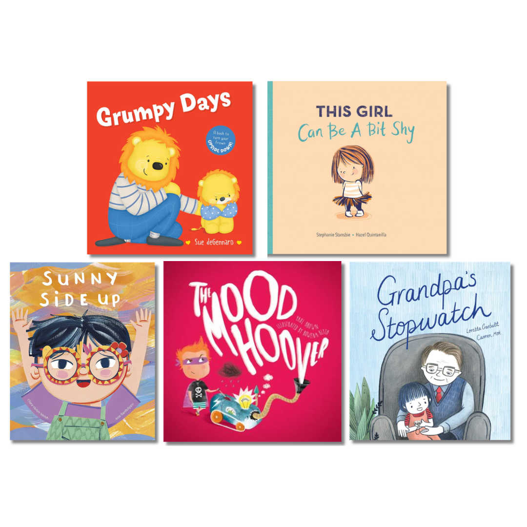 Embracing Emotions Pack – picture books about feelings and emotional literacy for early learning centres