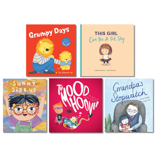 Embracing Emotions Pack – picture books about feelings and emotional literacy for early learning centres
