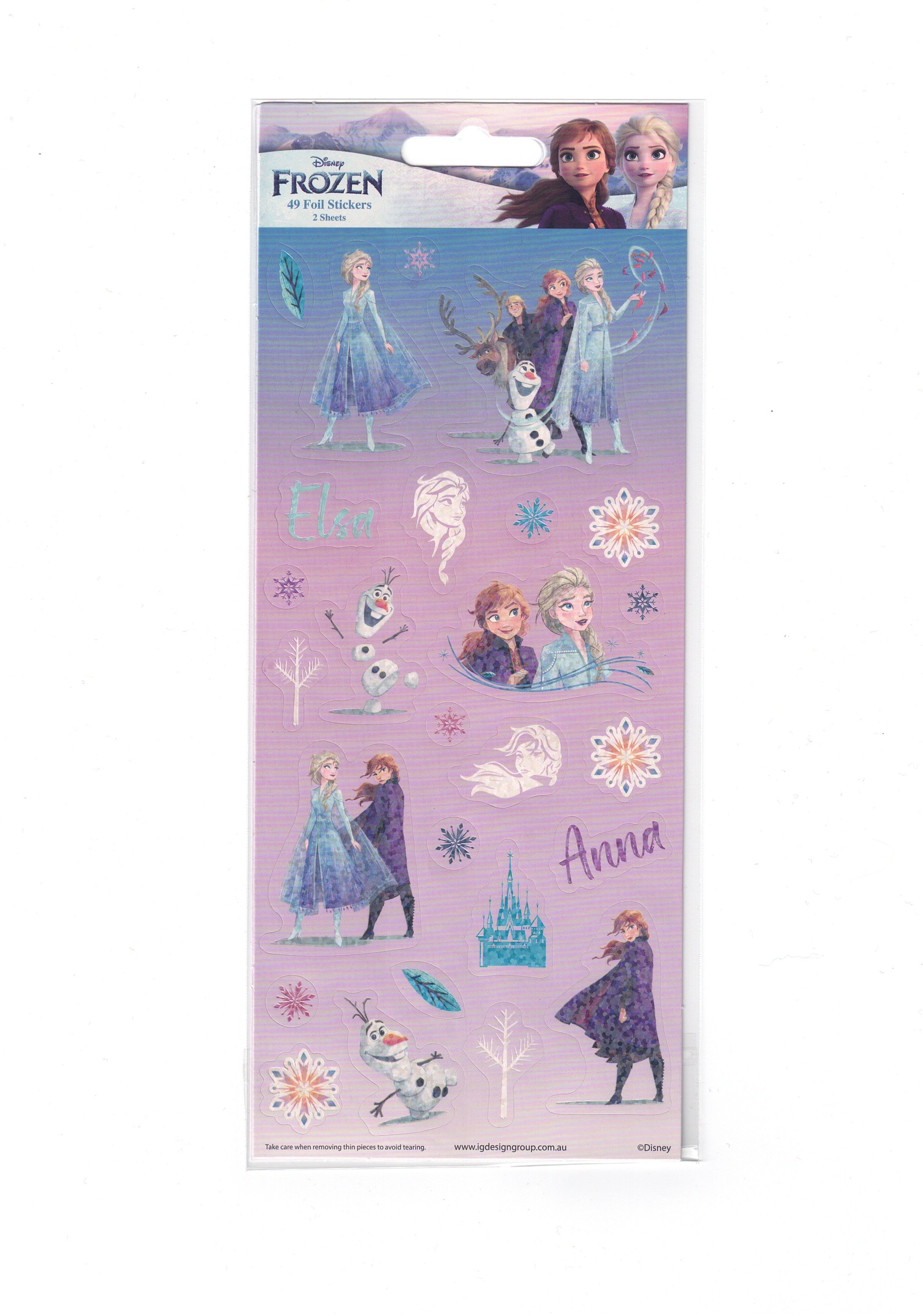 Frozen Foil Stickers – Thinktastic