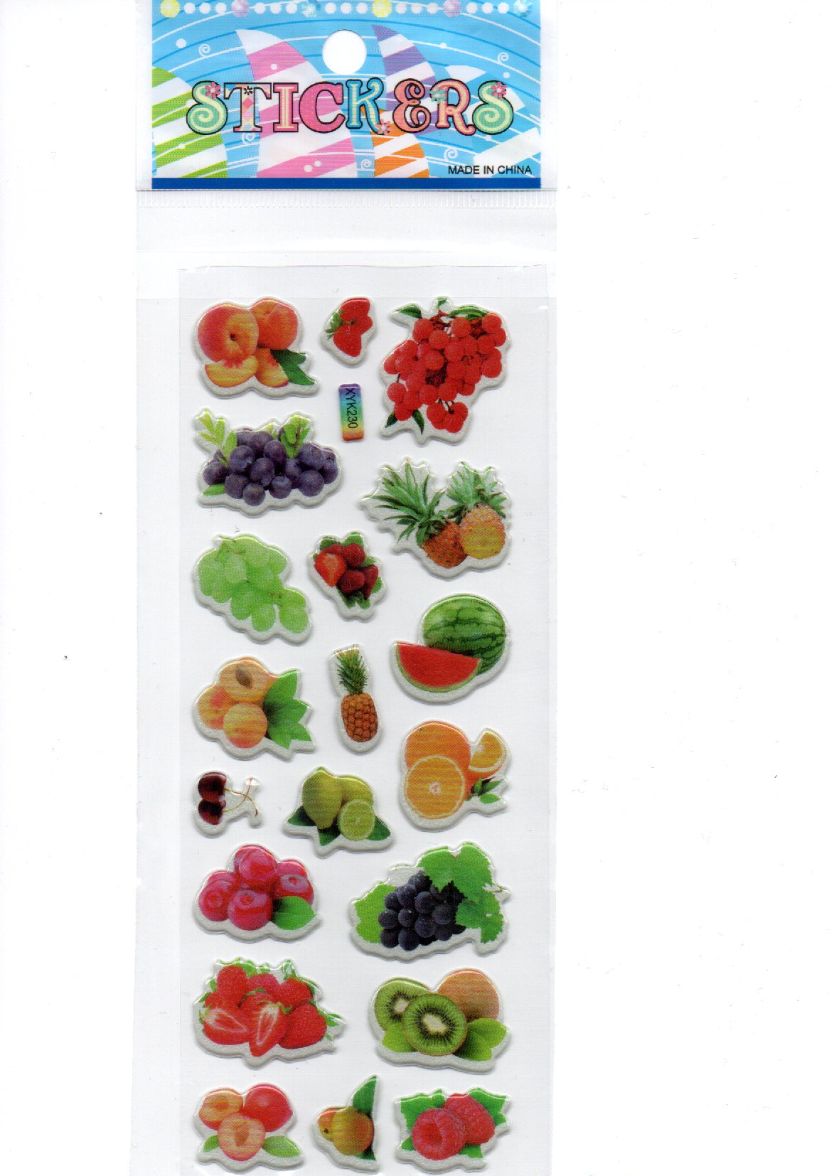 Fruit Stickers Set 2 – decorative sticker sheet