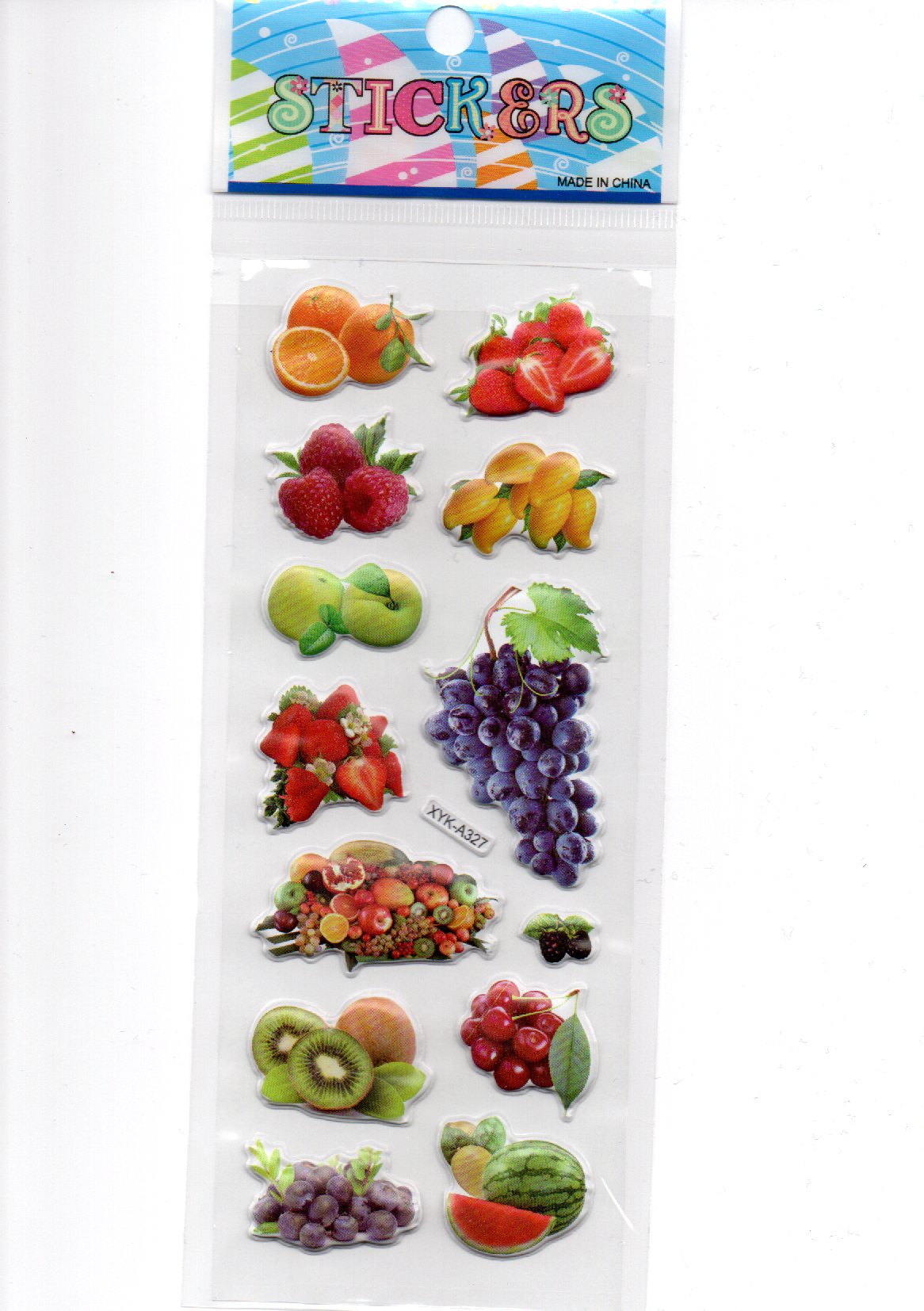 Fruit Stickers Set 4 – decorative sticker sheet